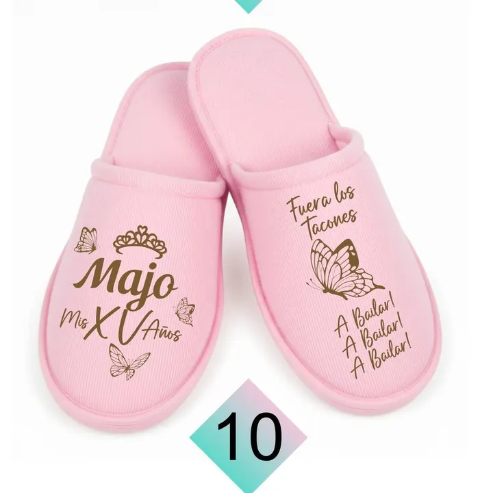 Pantufla XV · diseño 10