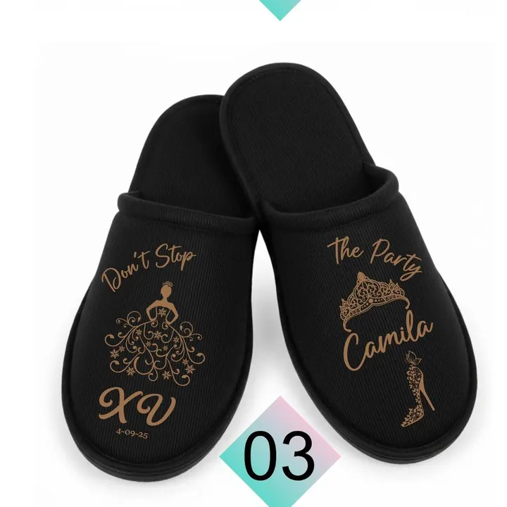 Pantufla XV · diseño 03