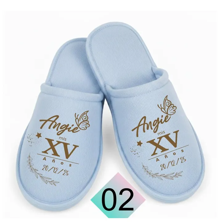 Pantufla XV · diseño 02