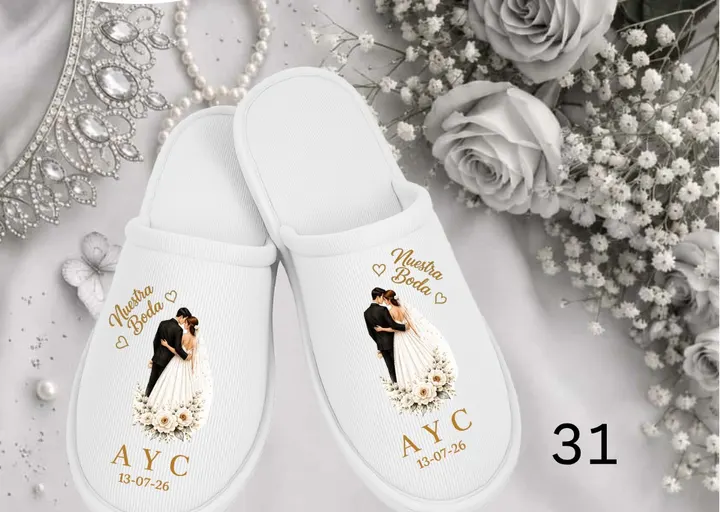 Pantufla boda · diseño 31