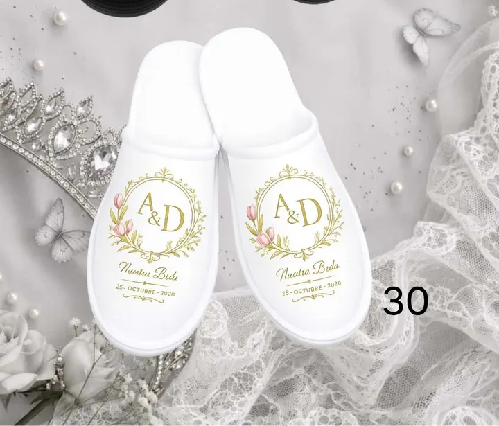 Pantufla boda · diseño 30