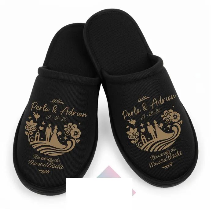 Pantufla boda · diseño 09