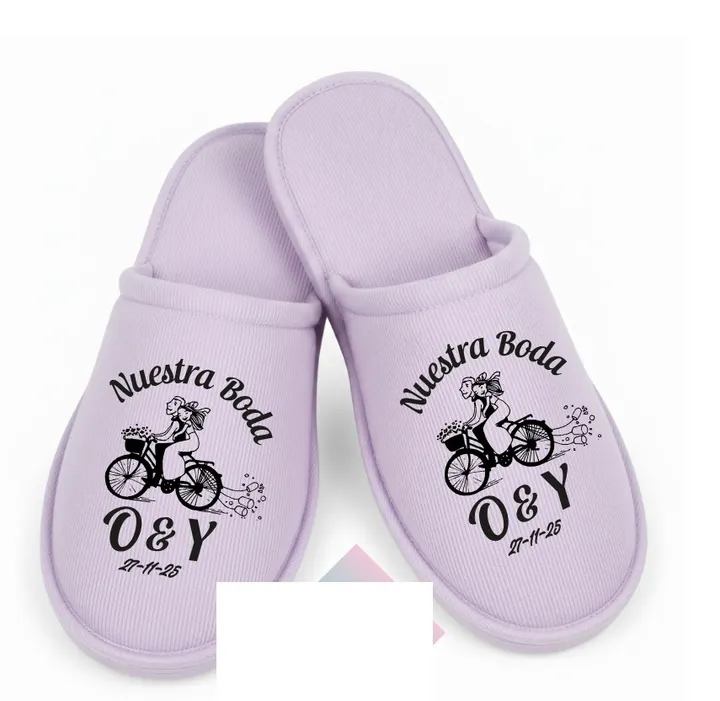 Pantufla boda · diseño 07