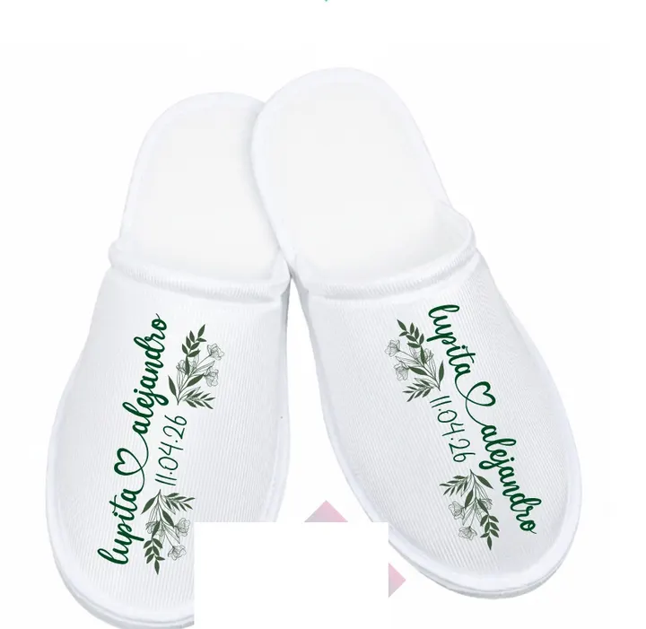 Pantufla boda · diseño 06