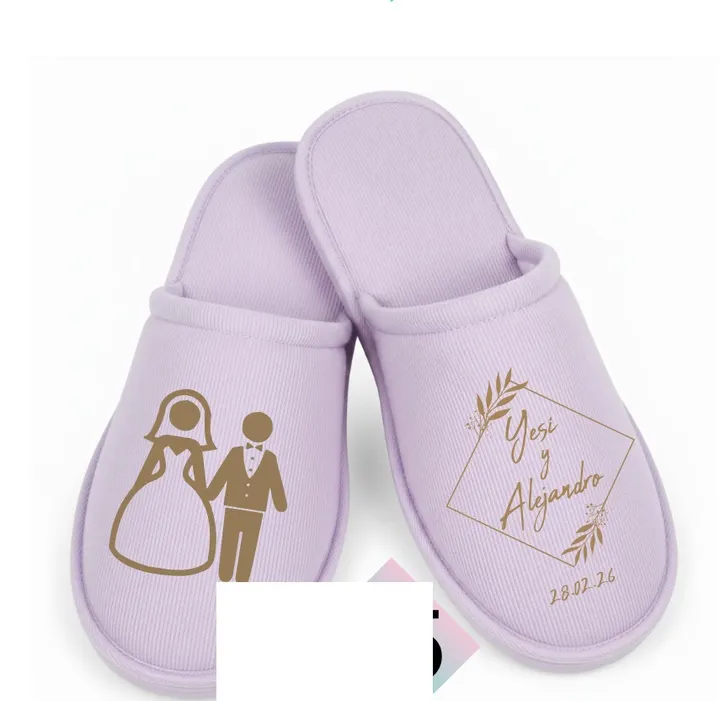 Pantufla boda · diseño 05
