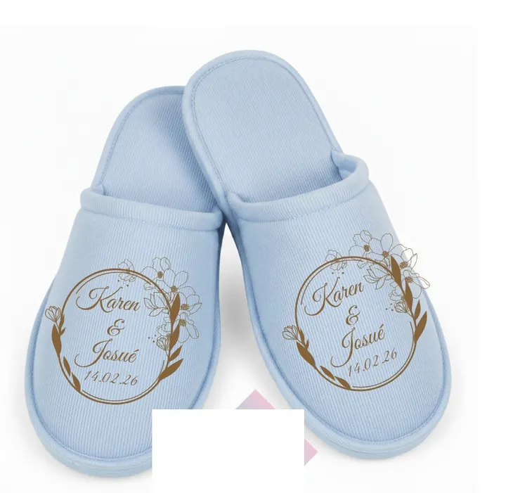 Pantufla boda · diseño 02